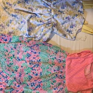 Lot of 2 Girls Easter Dress